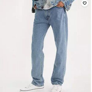 Levi Men 505 Light Stone Wash Jeans